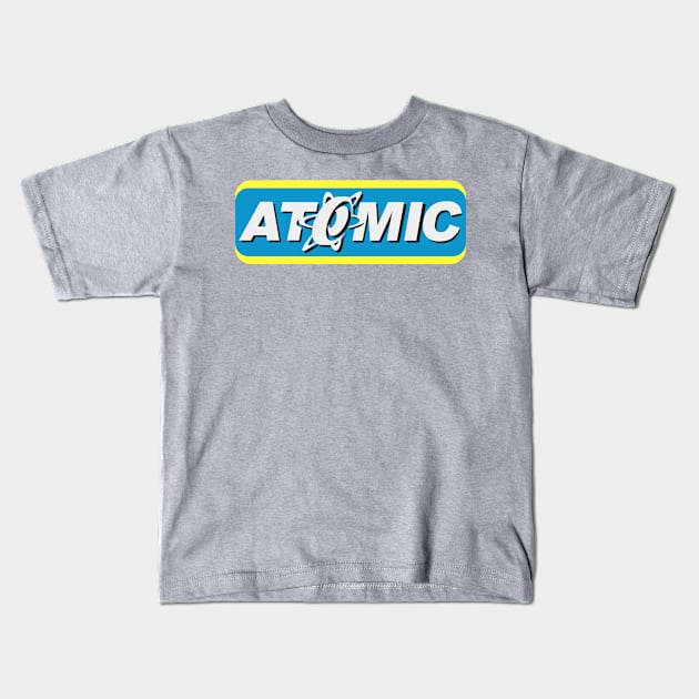 Atomic Tires Kids T-Shirt by MBK